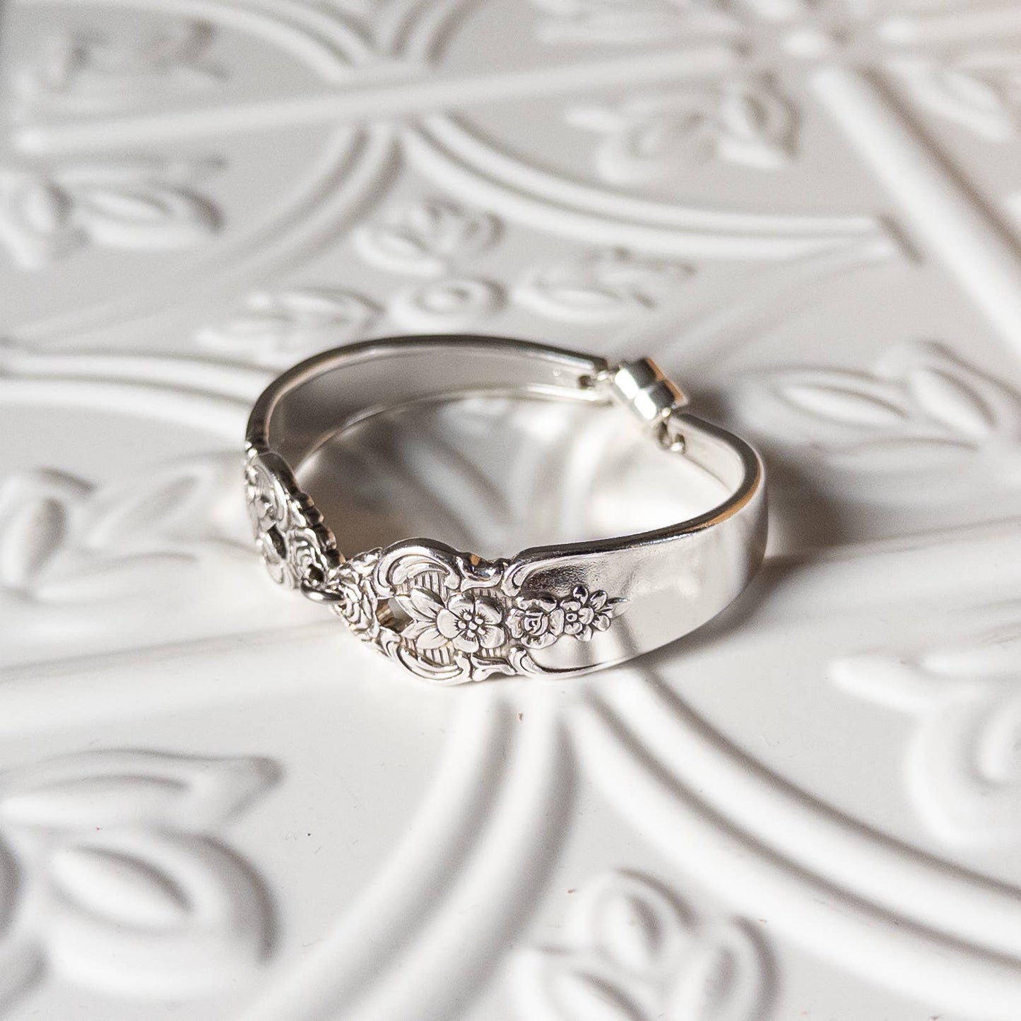 Distinction Silverware Handle Bracelet