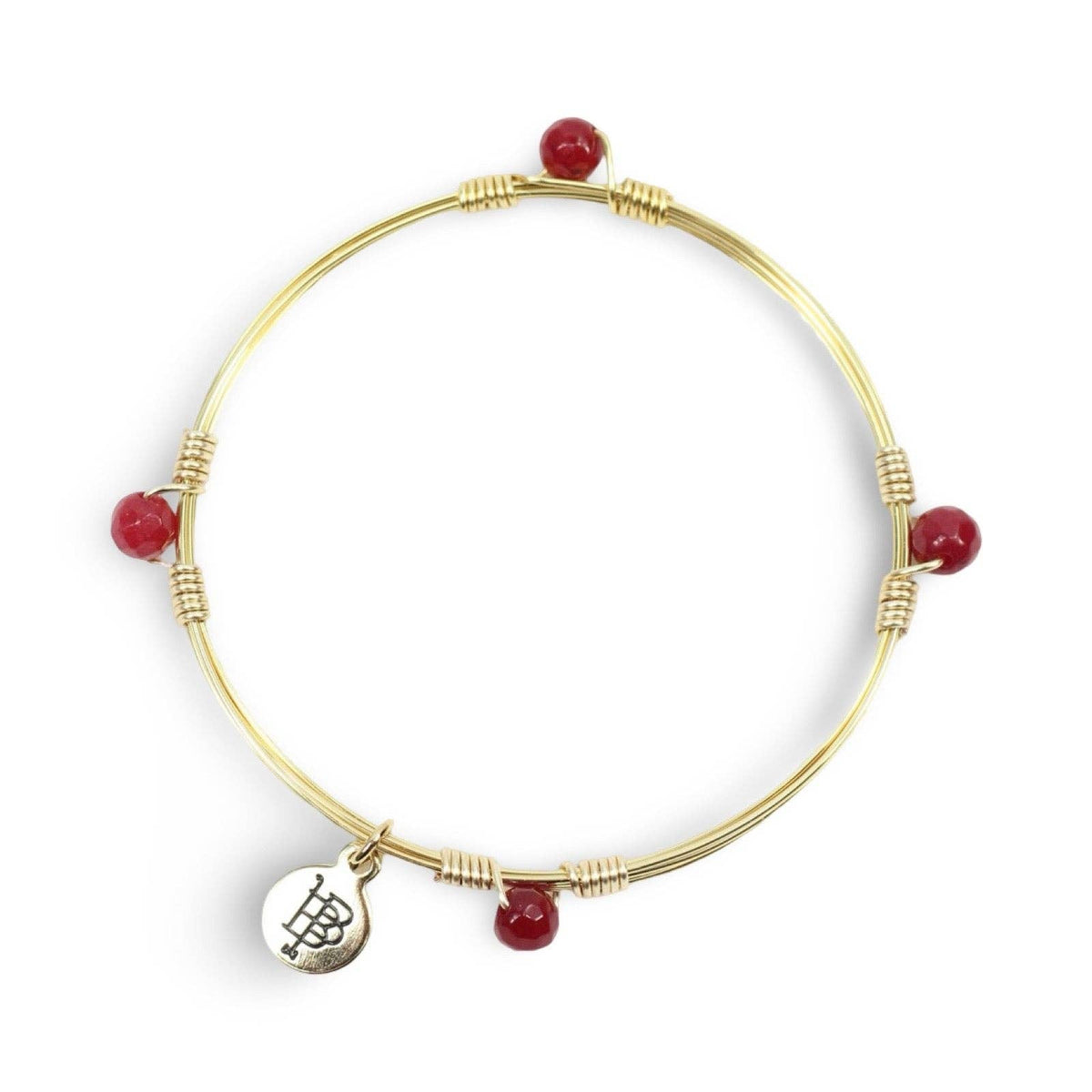 The Morgan Bangle - Maroon