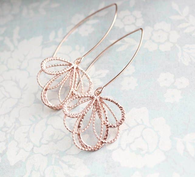 Gold Dangle Earrings