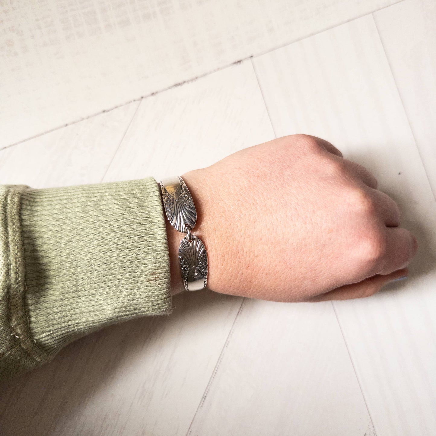 Radiance Silverware Handle Bracelet