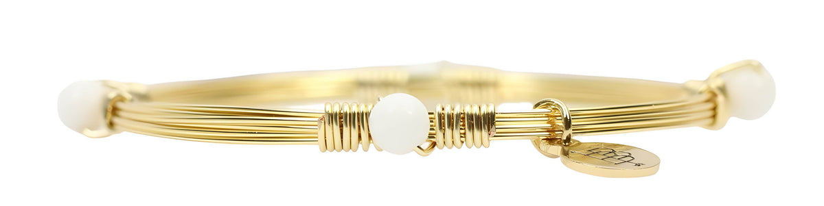 The Morgan Bangle - White