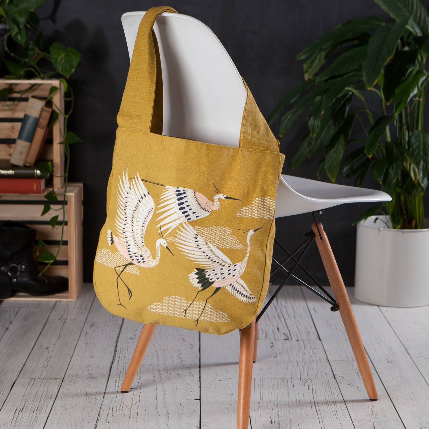 Flight Of Fancy Tote Bag Extra Wide Handles
