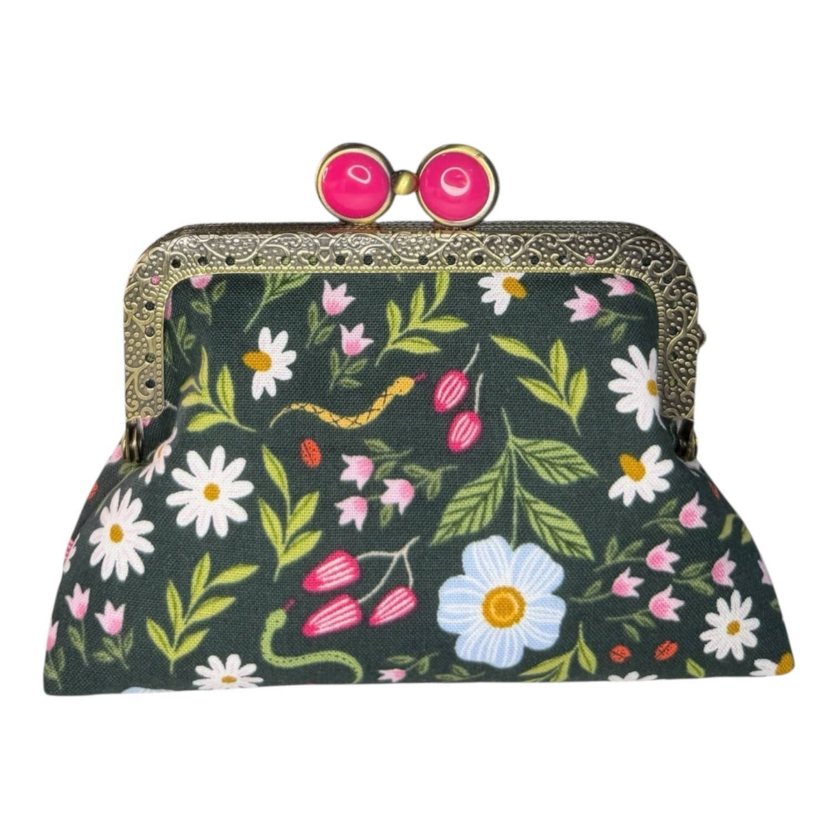 Mini Clutch Coin Purse - Garden Glow
