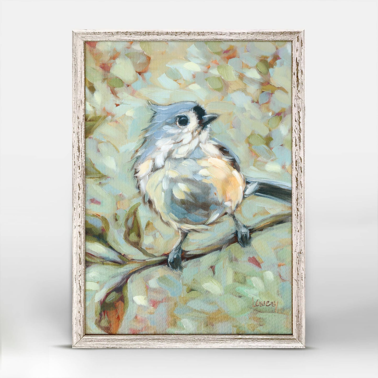 Swirl Mini Framed Canvas