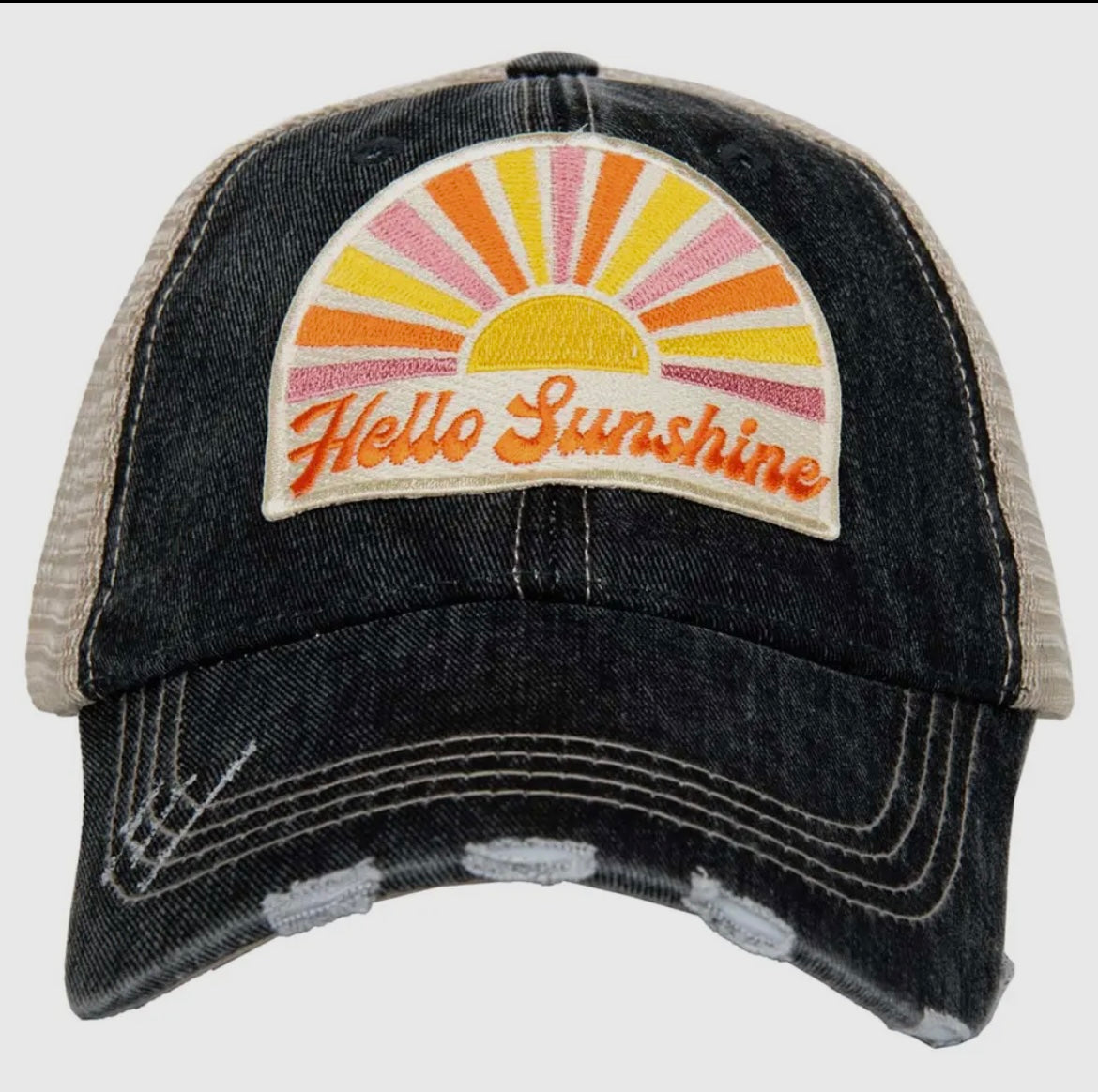 Hello Sunshine Trucker Hat