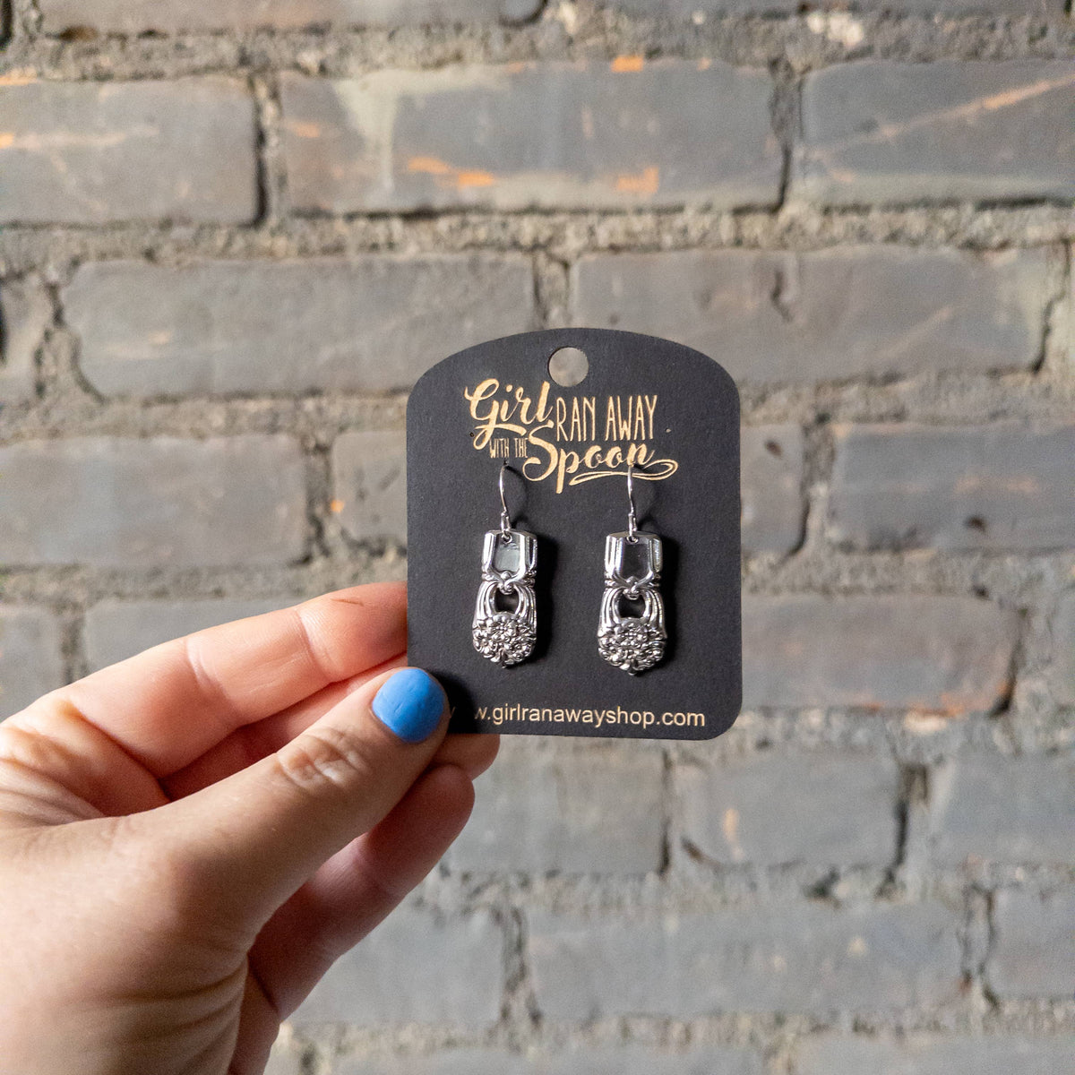 Eternally Yours Spoon Handle Earrings