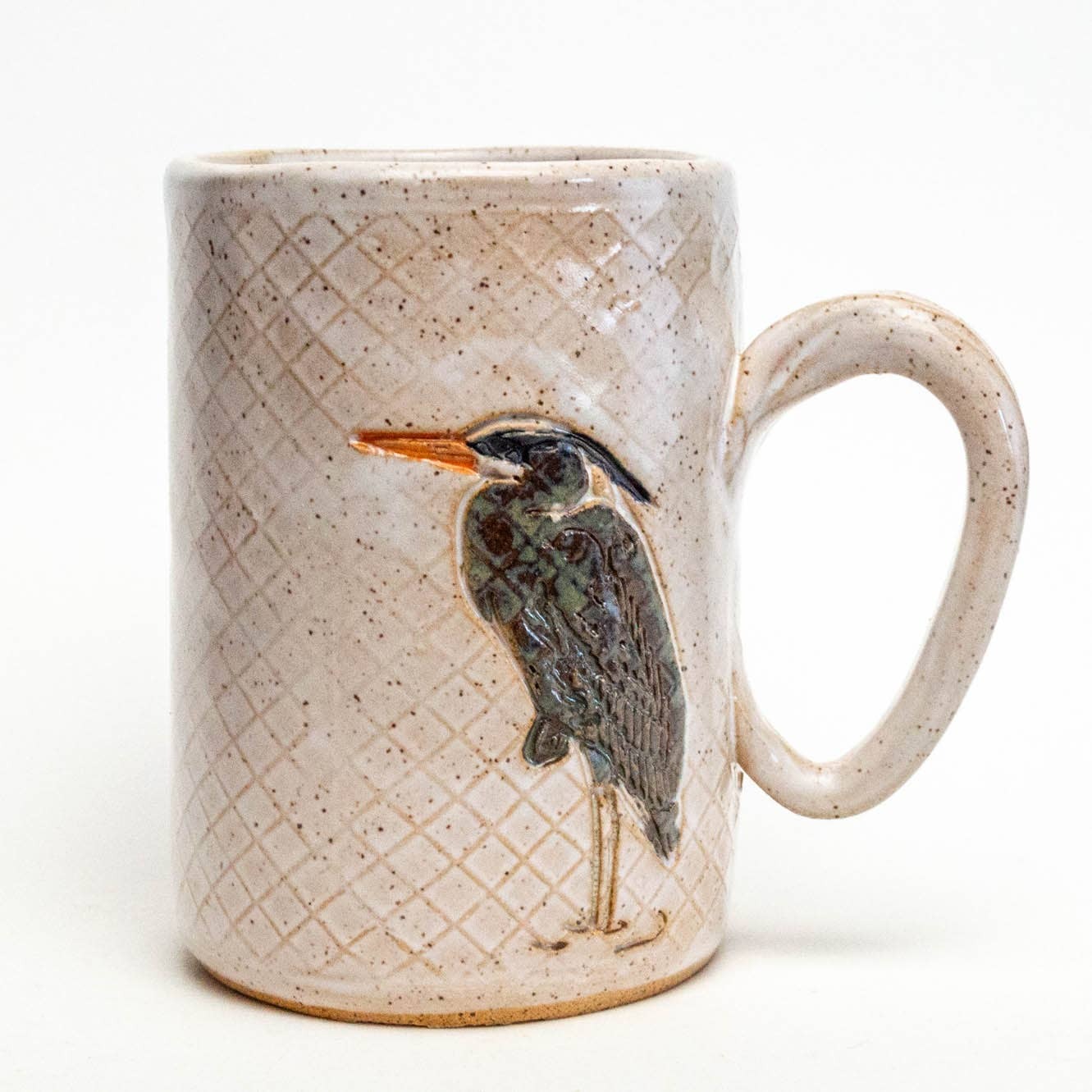 Handmade Ceramic Stoneware Mug- 16 oz.