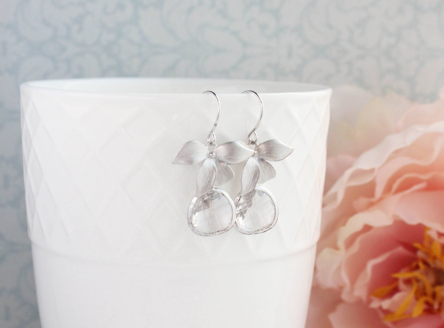 Orchid Earrings