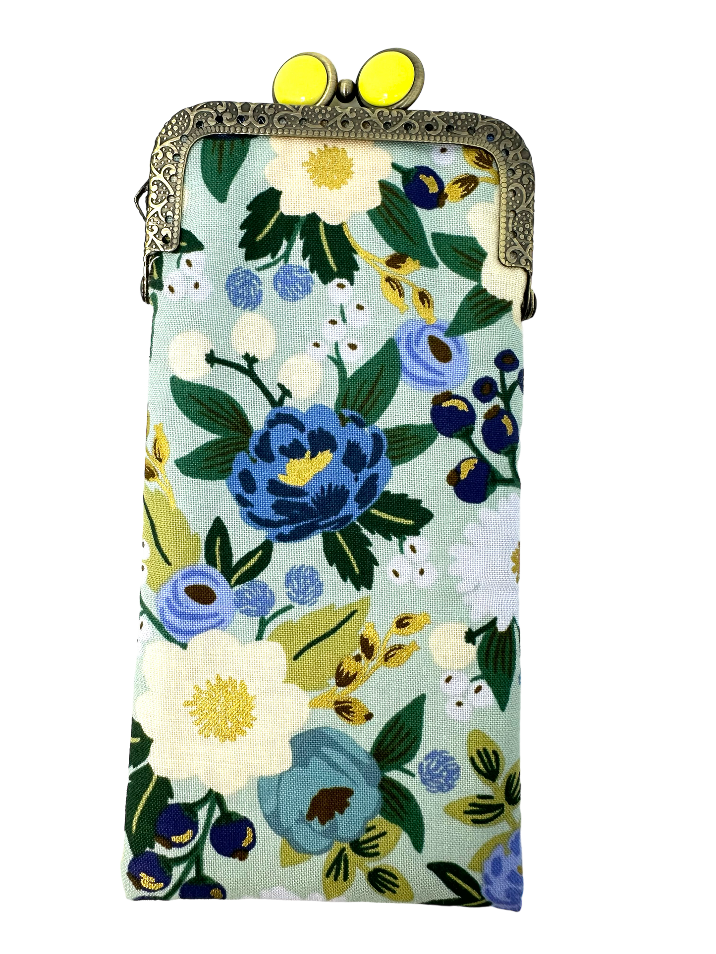 Eyeglass Case - Rosie Posie - Lemon