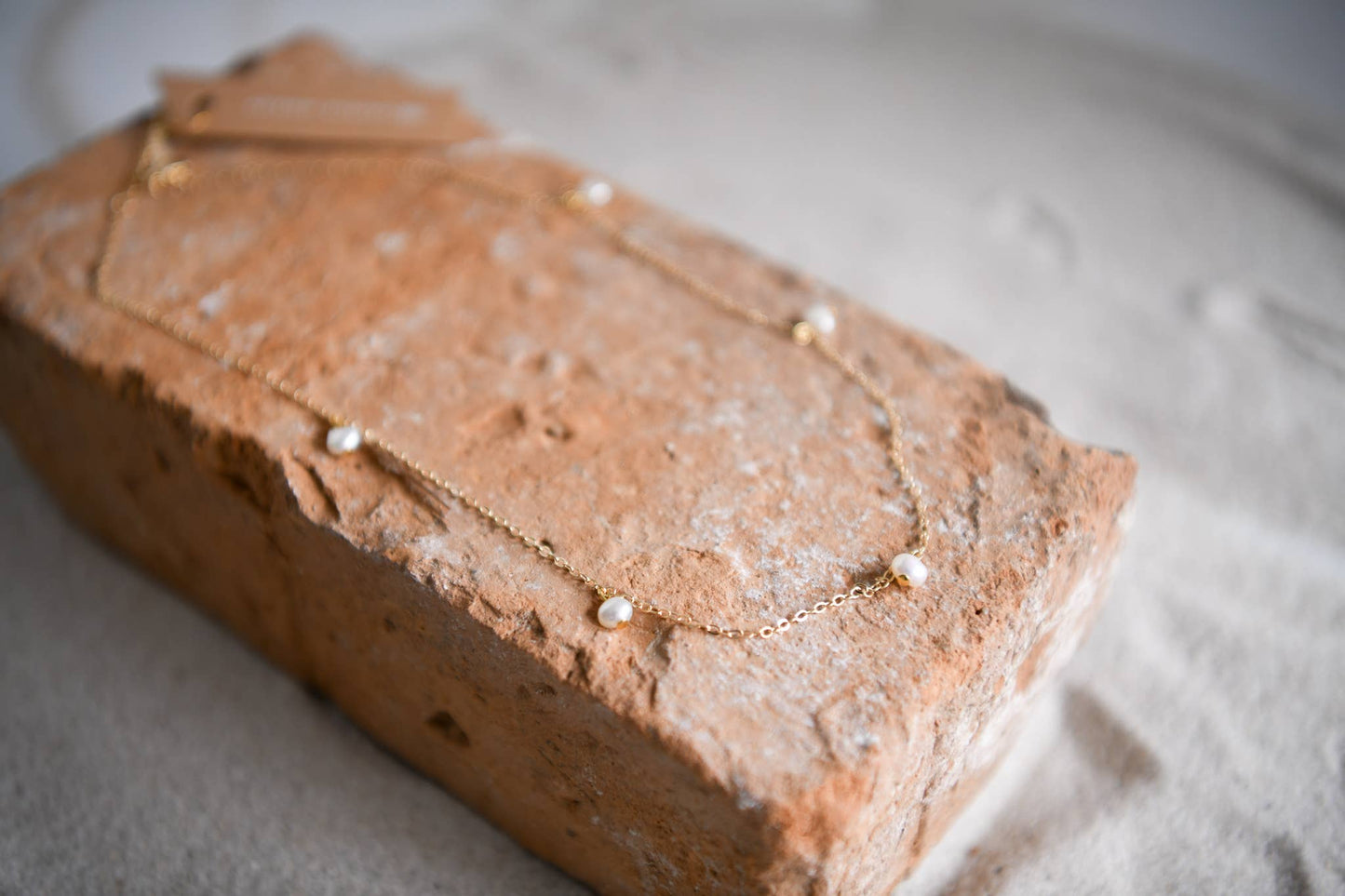 Whimsical Boho Gold Necklaces with Natural Stone Accents