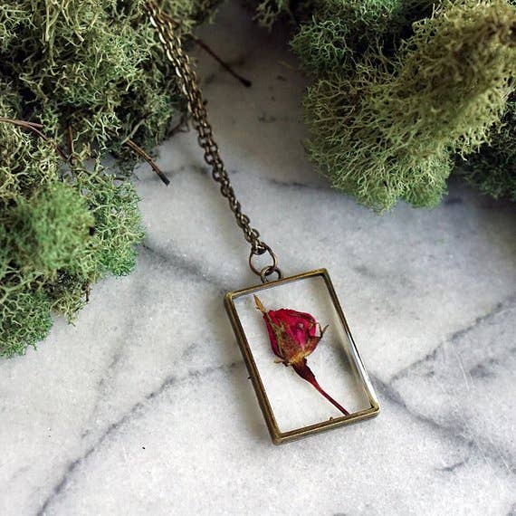 June Birth Flower Necklace