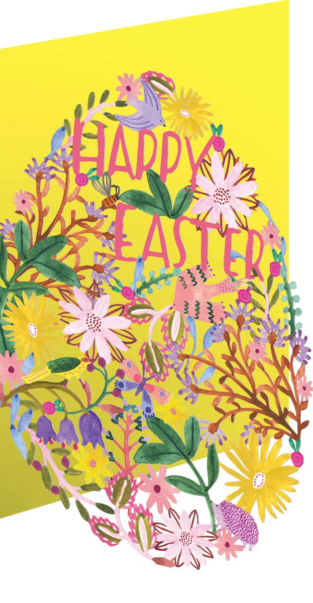 Rainbow Easter Card