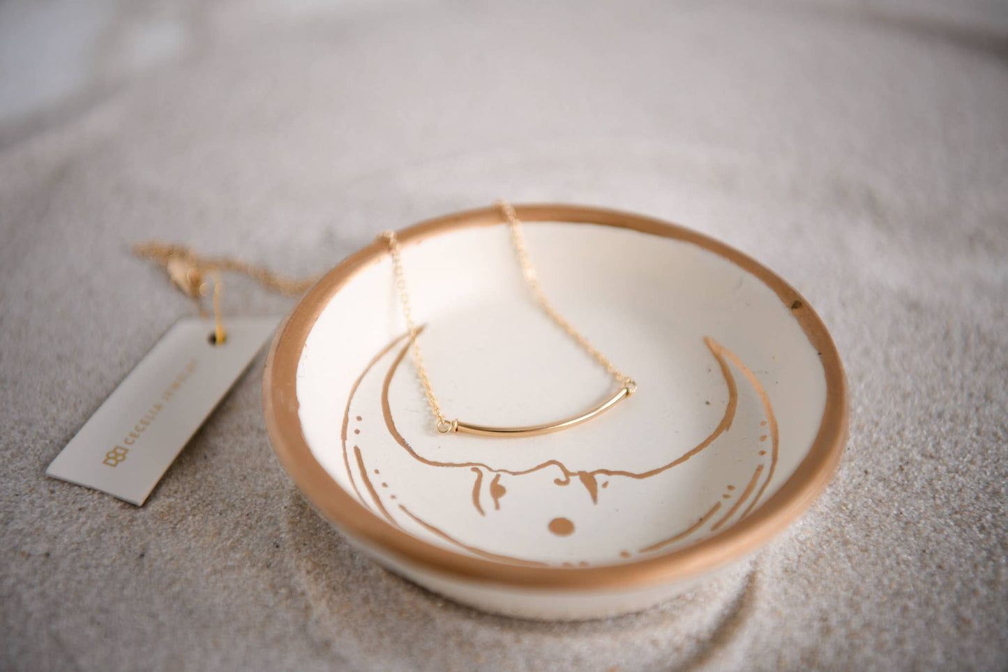 Free Your Mind Gold Filled Bar Pendant Necklaces