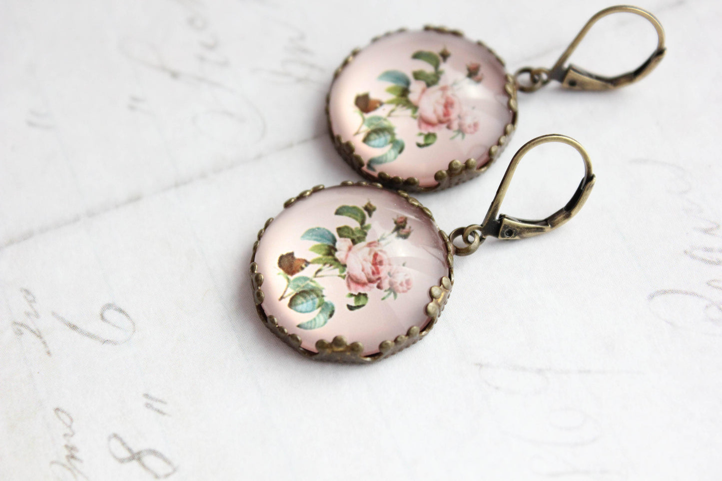 Rose Earrings