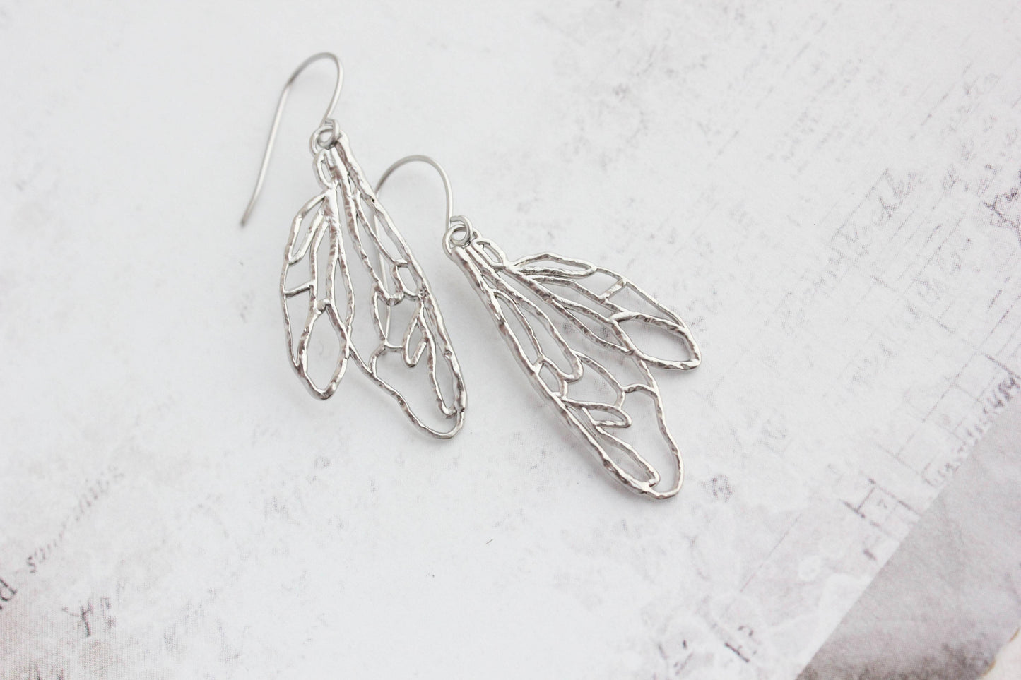 Filigree Wing Earrings