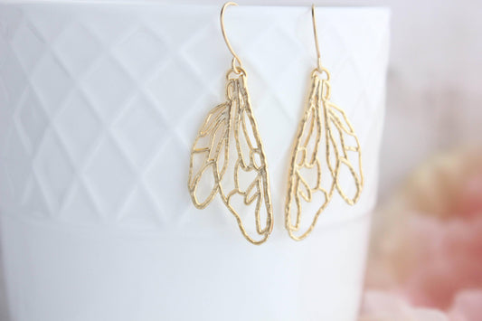 Filigree Wing Earrings