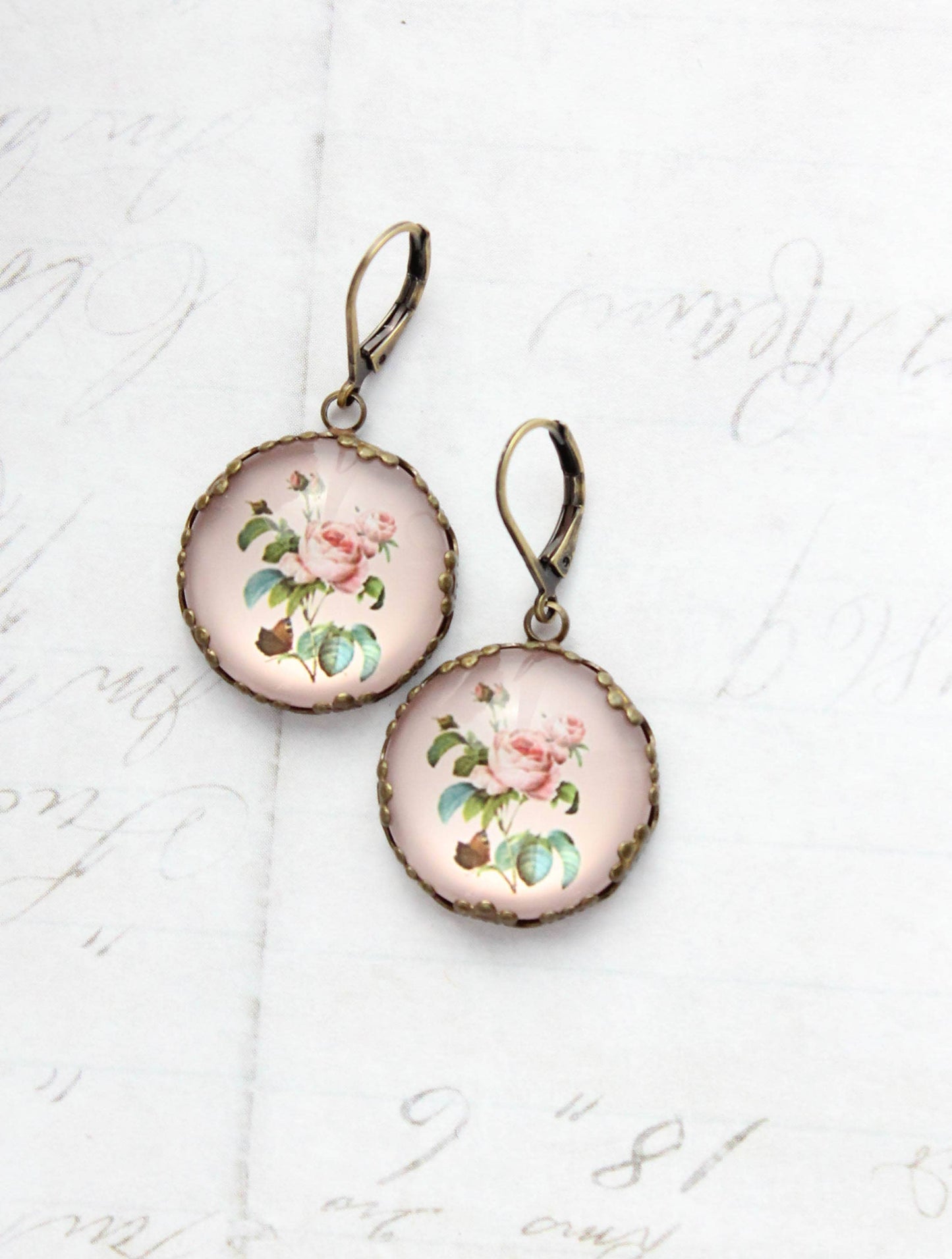 Rose Earrings