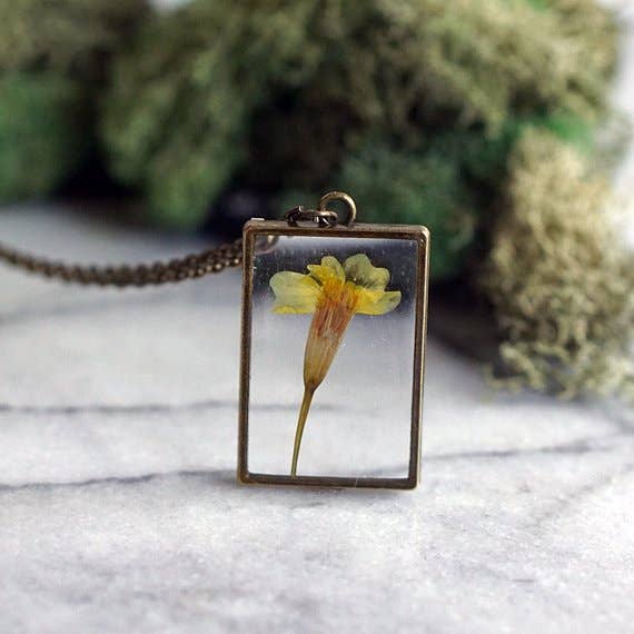 October Birth Flower Necklace