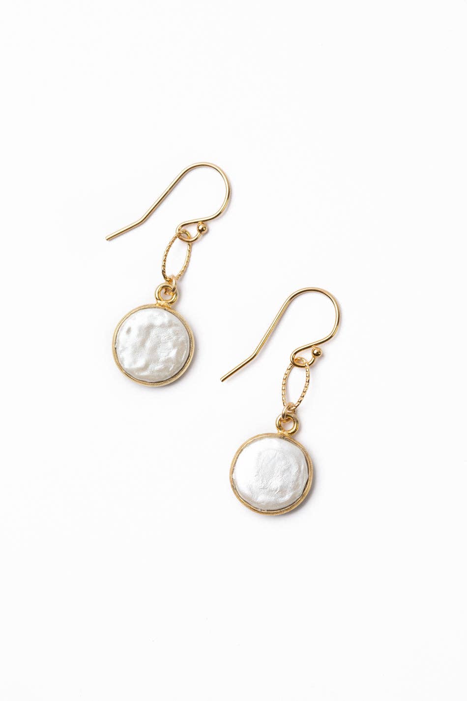 Dreams & Flowers Pearl Simple Earrings