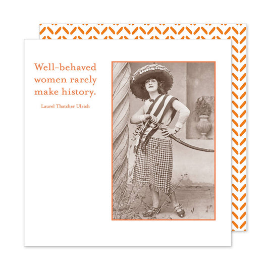 Well-Behaved Women Beverage Napkin