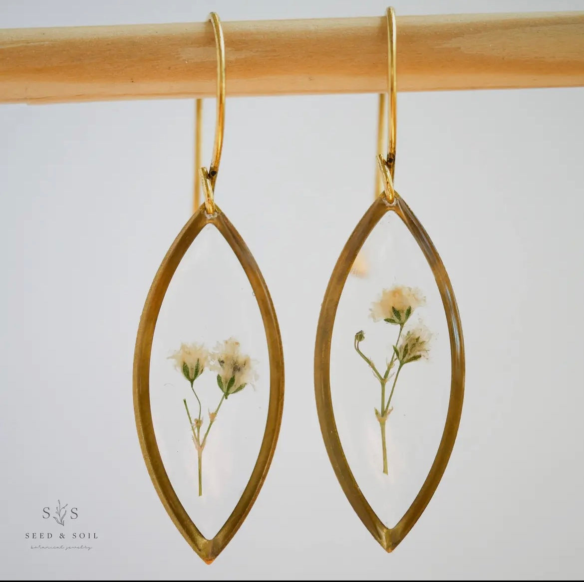 Botanical Marquise Earrings