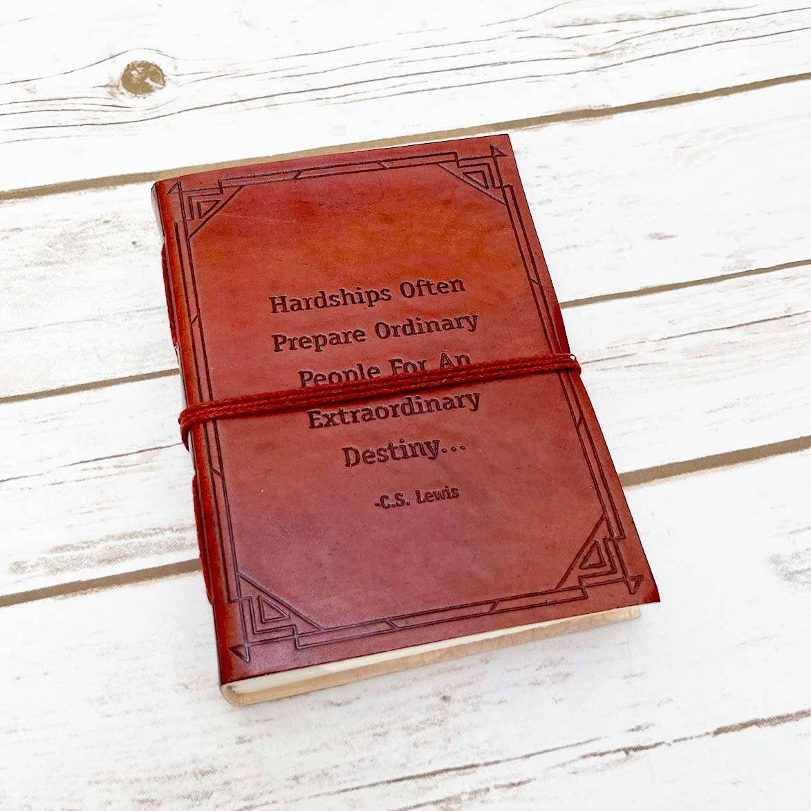 Hardships And Extraordinary Journey C.S. Lewis Notebook