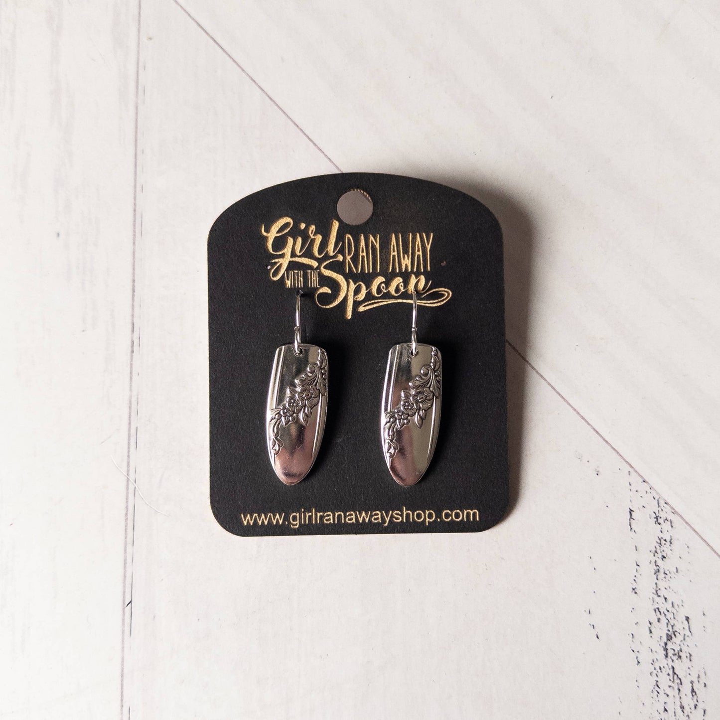 Queen Bess Spoon Handle Earrings