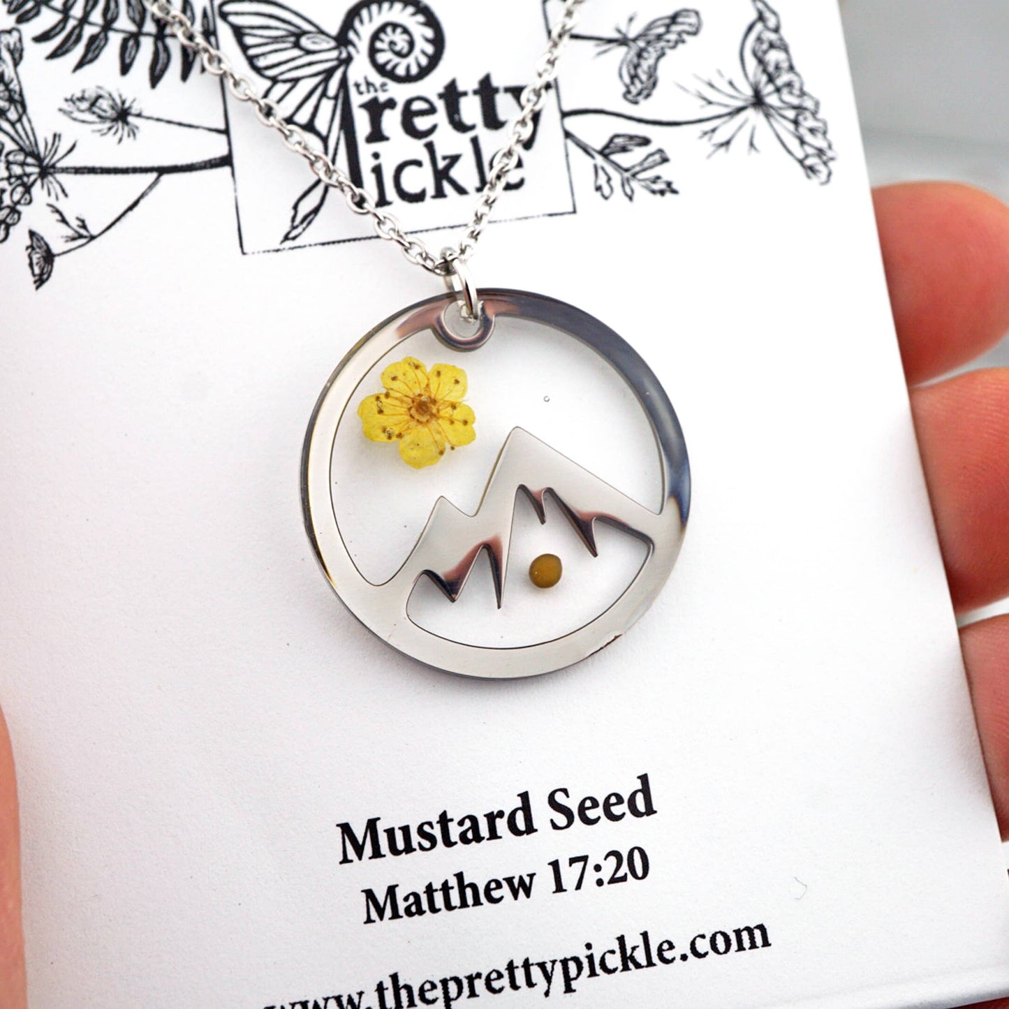Mountain Mustard Seed Necklace