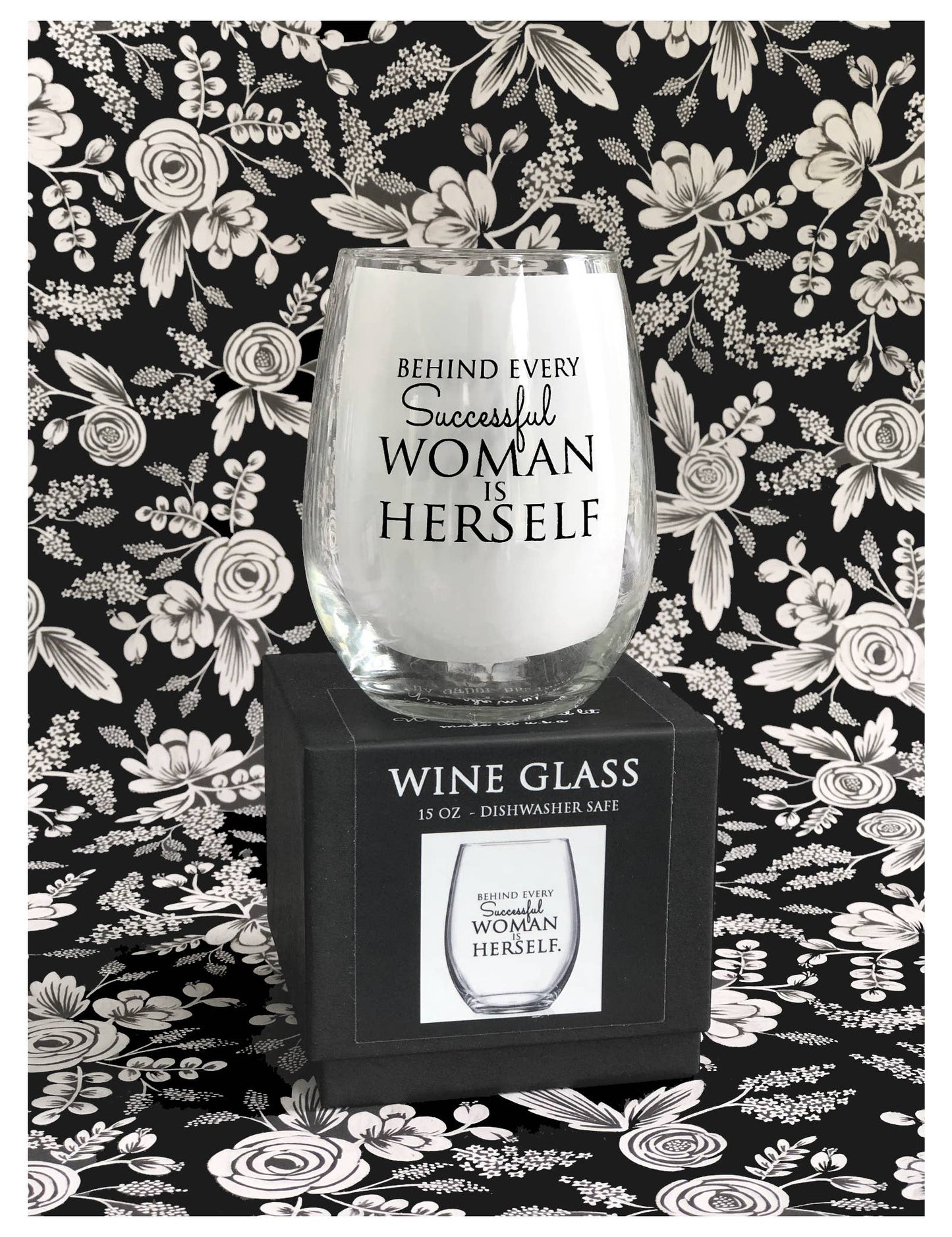 "Successful Women..." Stemless Wine Glass