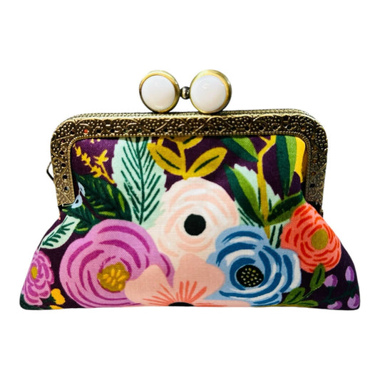 ON THE GO CC Clutch - Garden Party Plum