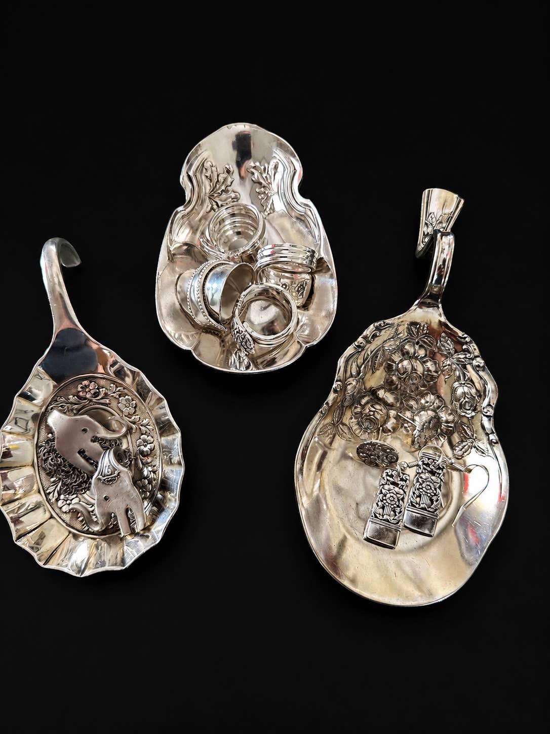Upcycled Silverware Trinket Tray