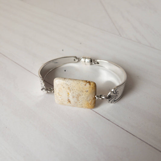 Fossil Stone Center Bracelet