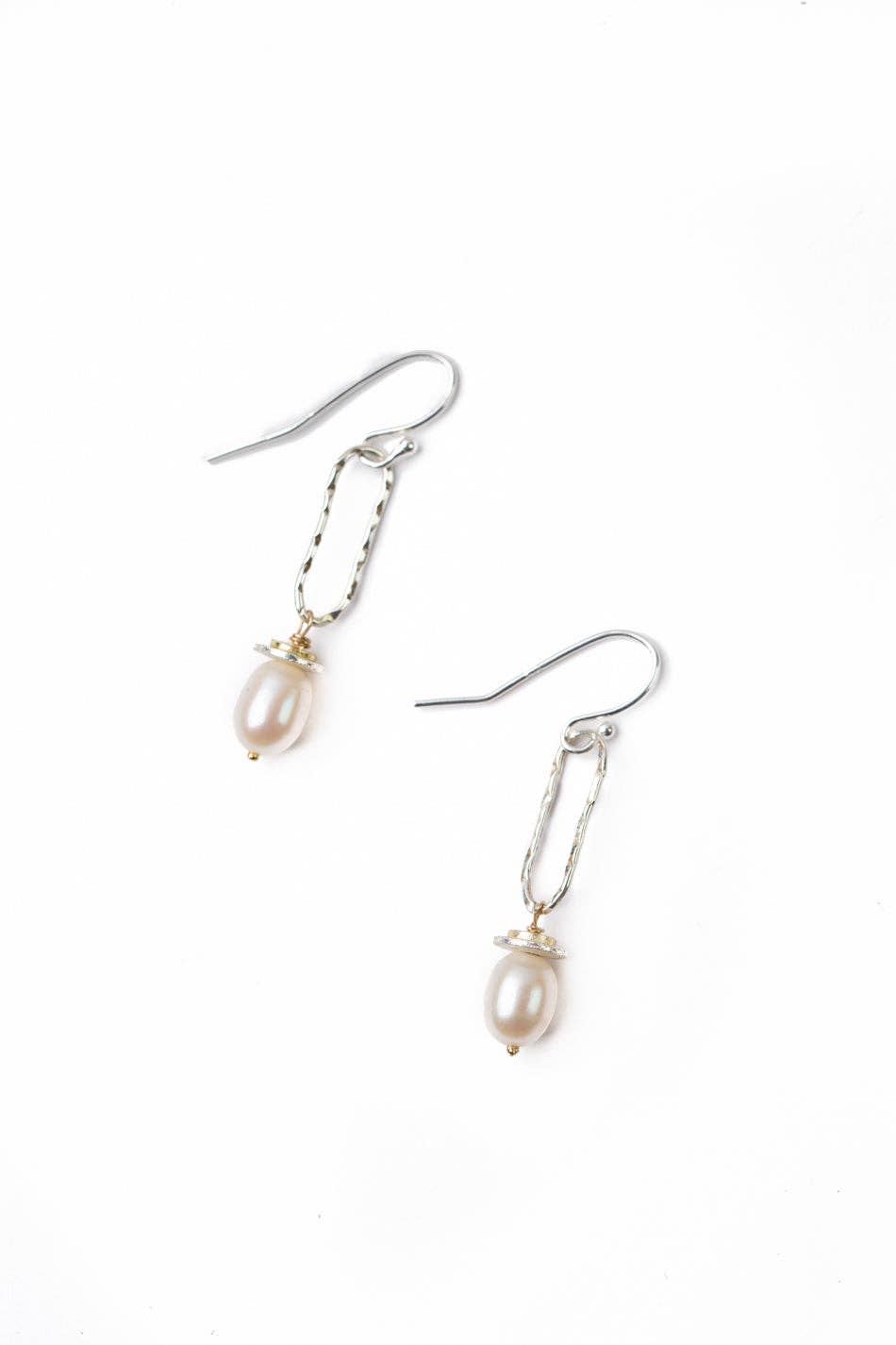 Serenity Freshwater Pearl With Sterling Silver & Gold Plated