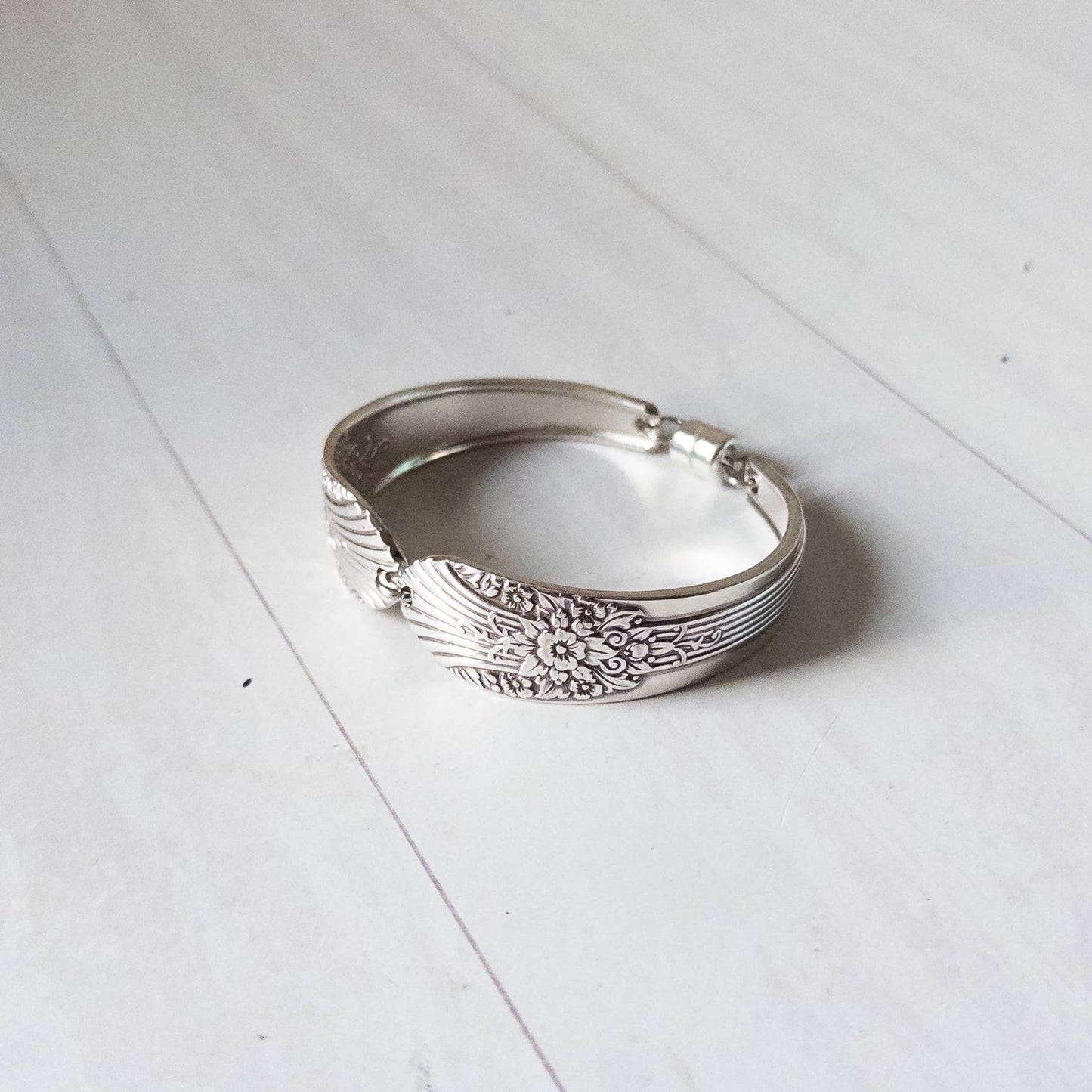 Marigold Silverware Handle Bracelet