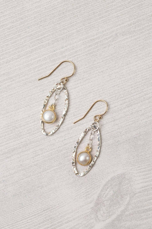 Seaside Pearl Statement Earrings