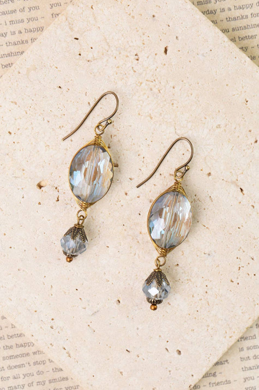 Copper Tides Crystal Herringbone