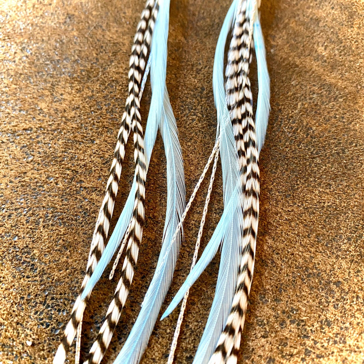 Mini Feather Earrings