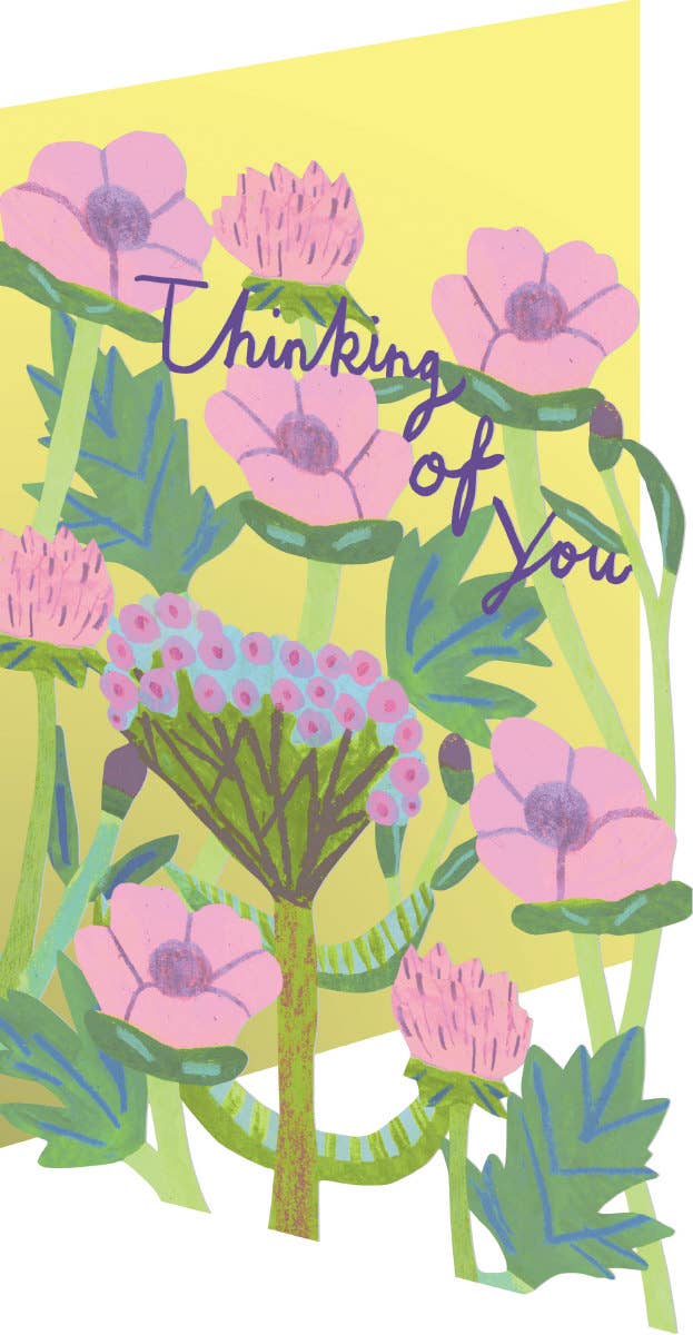 Thinking of you Blooms Card