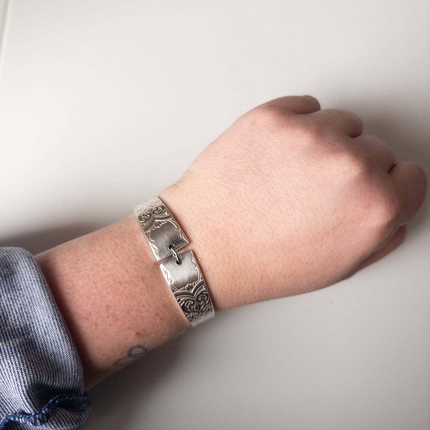 Inauguration Silverware Handle Bracelet
