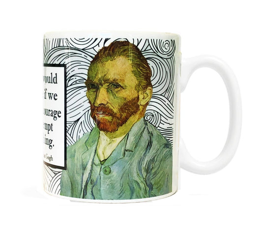 Vincent Van Gogh "Courage" Mug