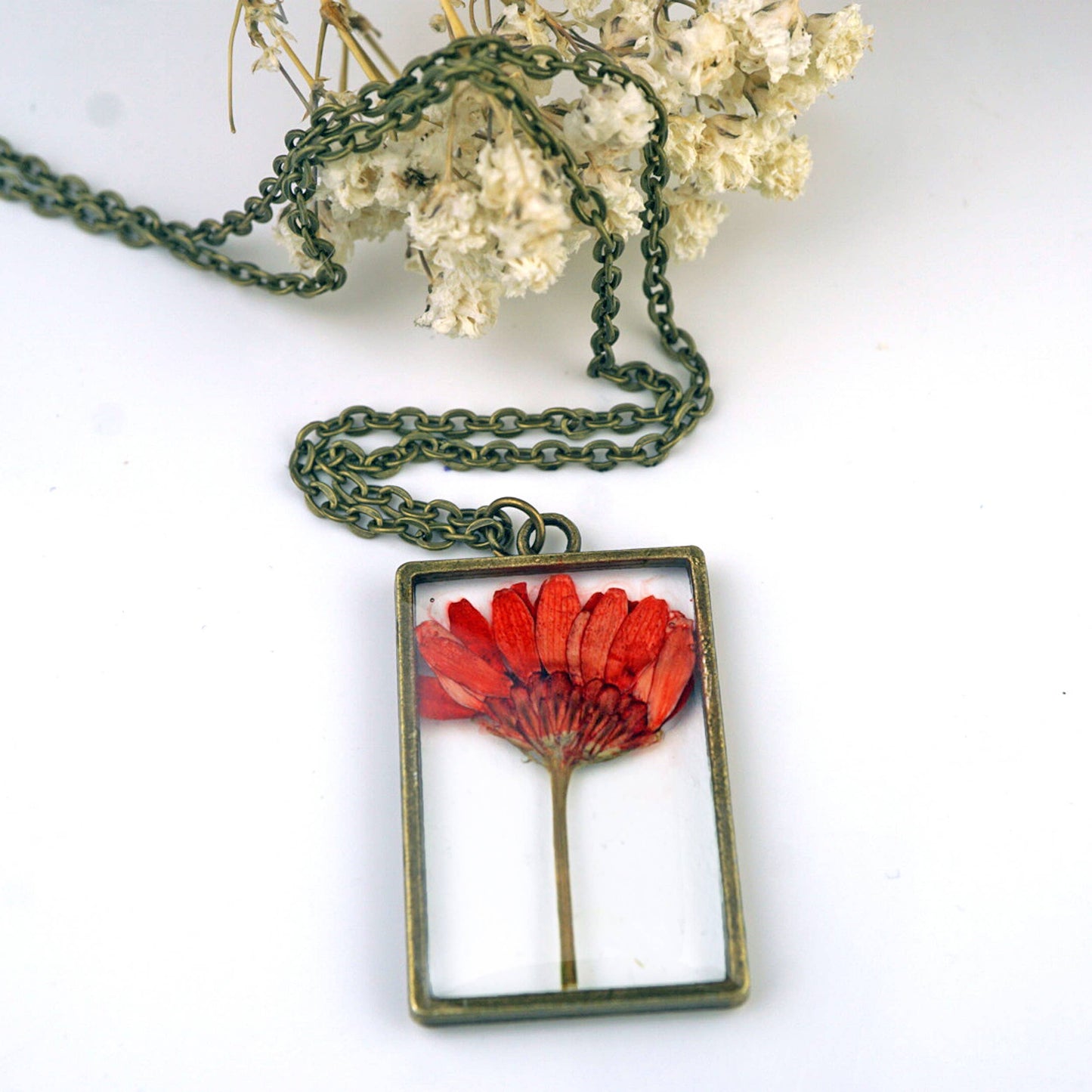 November Birth Flower Necklace