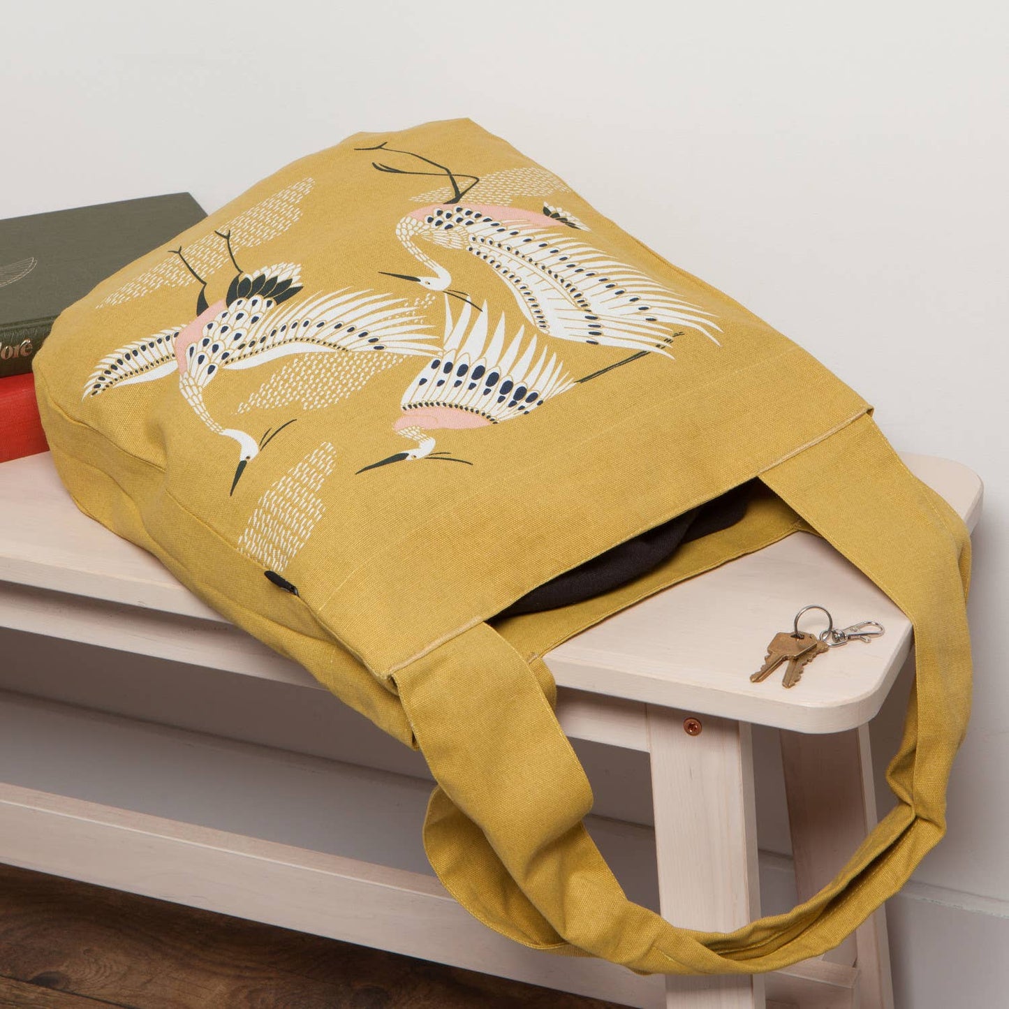Flight Of Fancy Tote Bag Extra Wide Handles