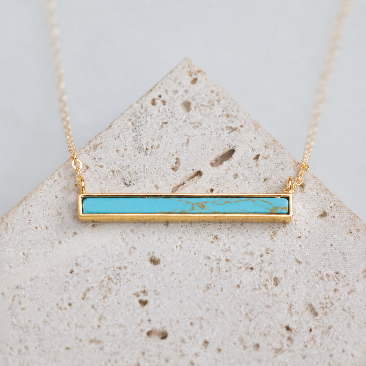 Turquoise/ White Turquoise Necklace