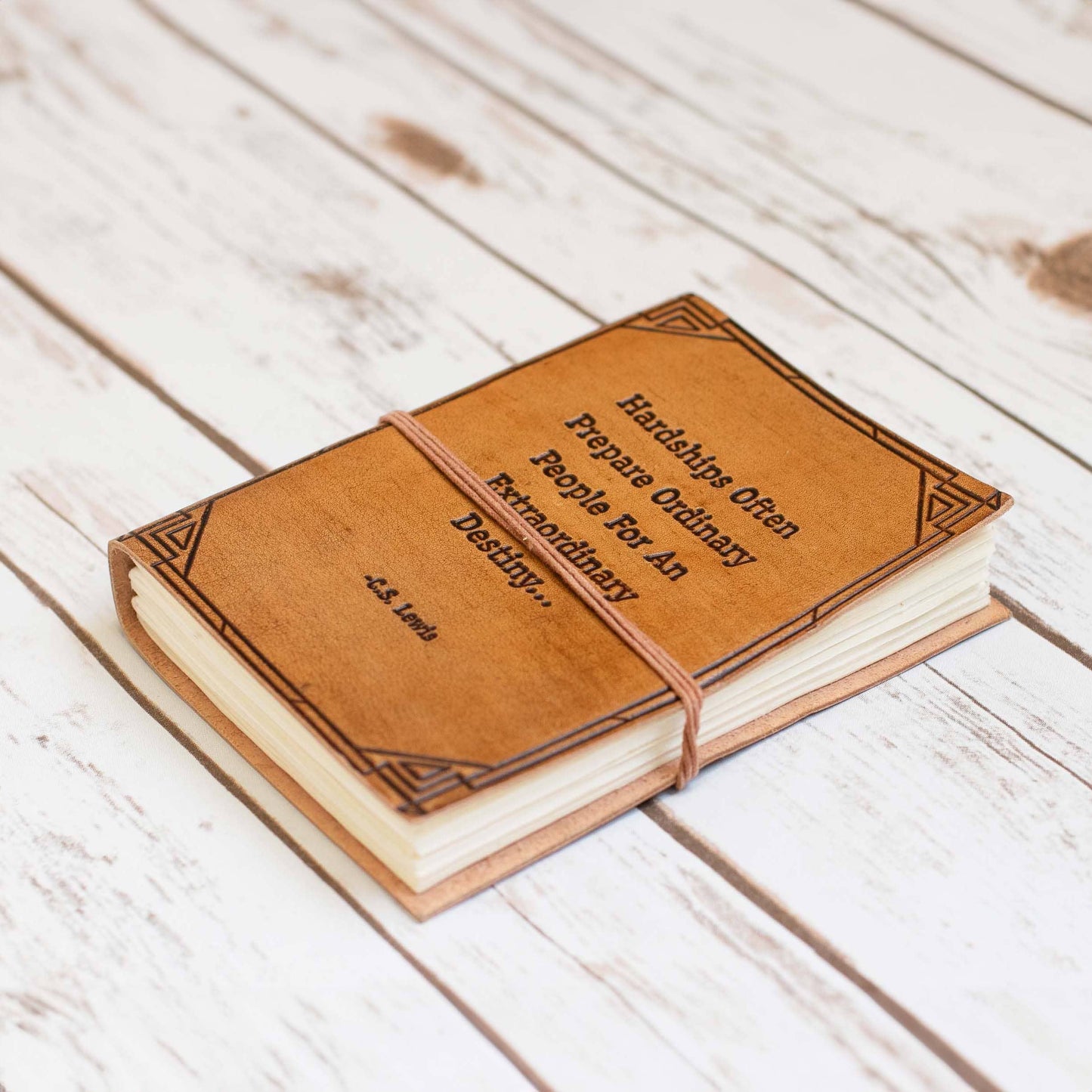 Hardships And Extraordinary Journey C.S. Lewis Notebook