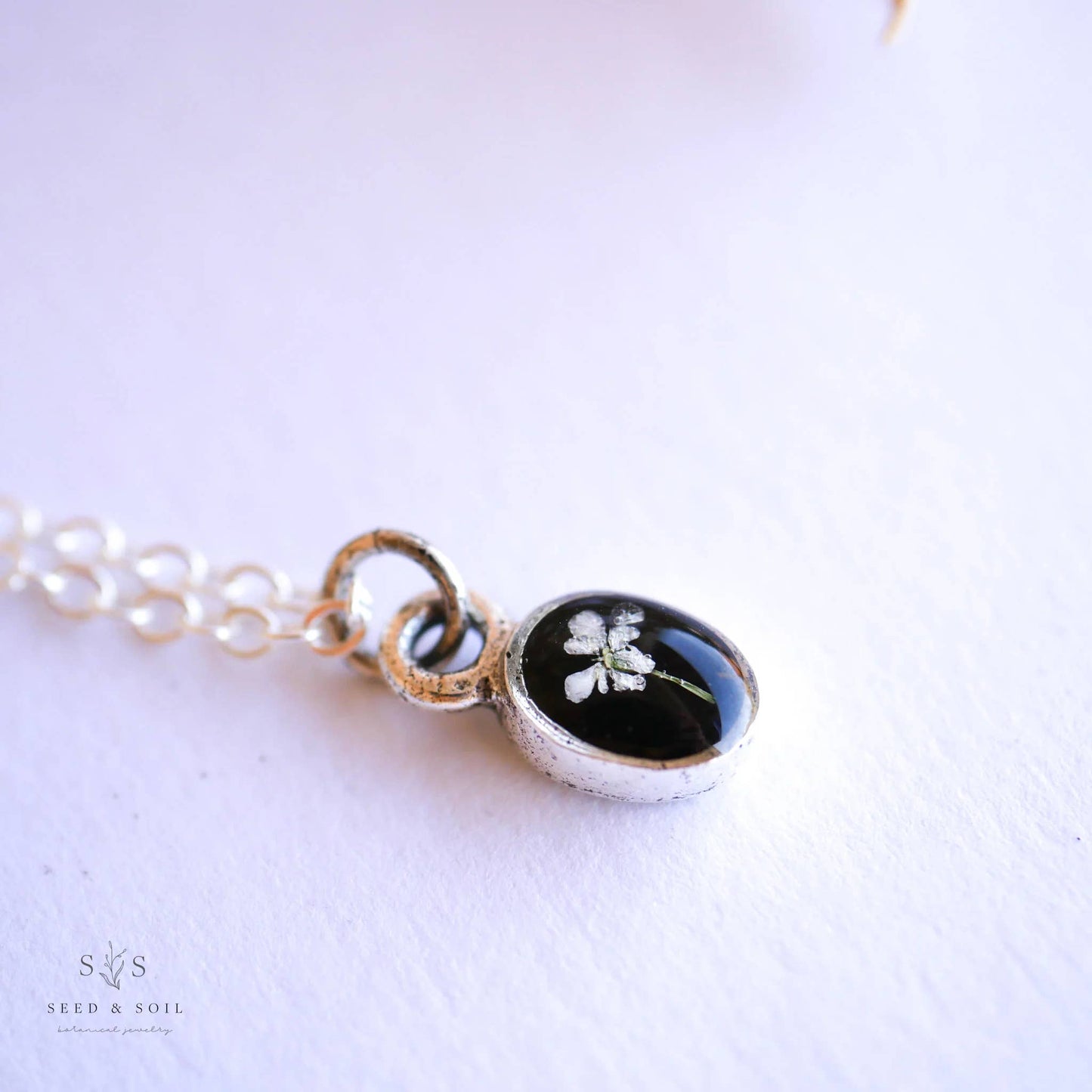 Tiny Oval Necklace