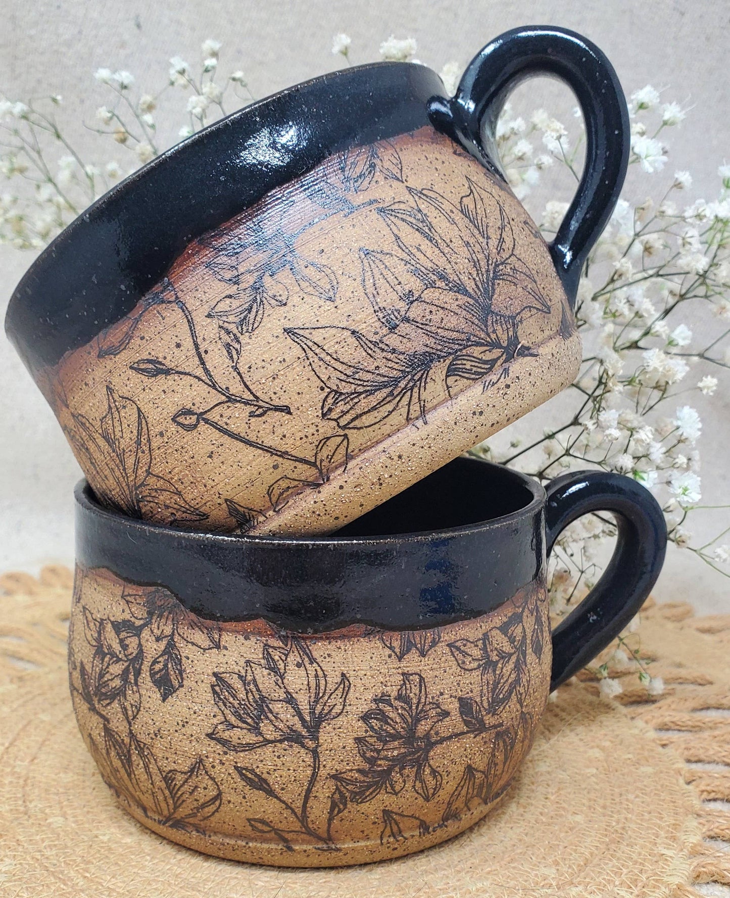 Rustic Magnolia Soup Bowl