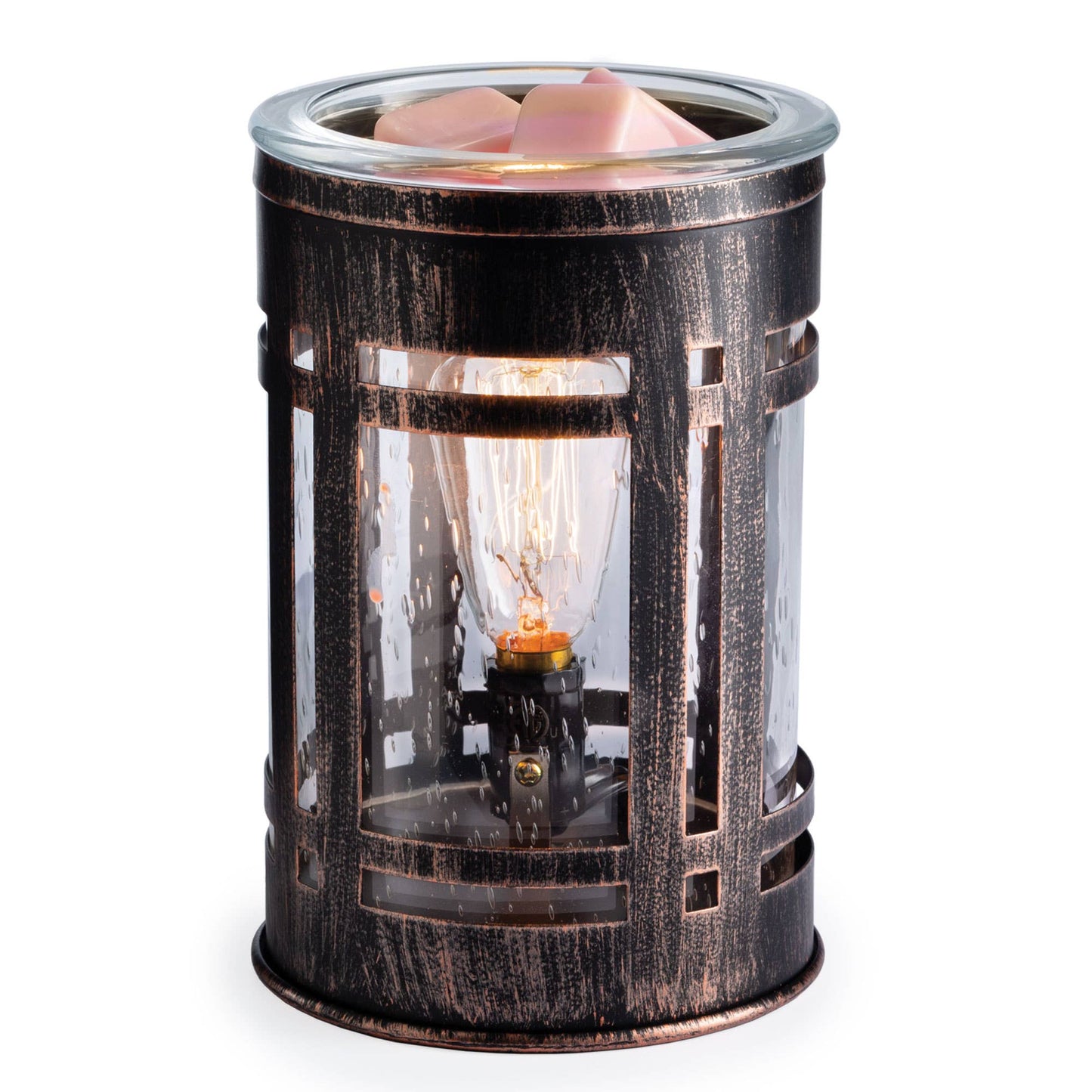 Vintage Bulb Illumination Fragrance Warmer-Deluxe Mission