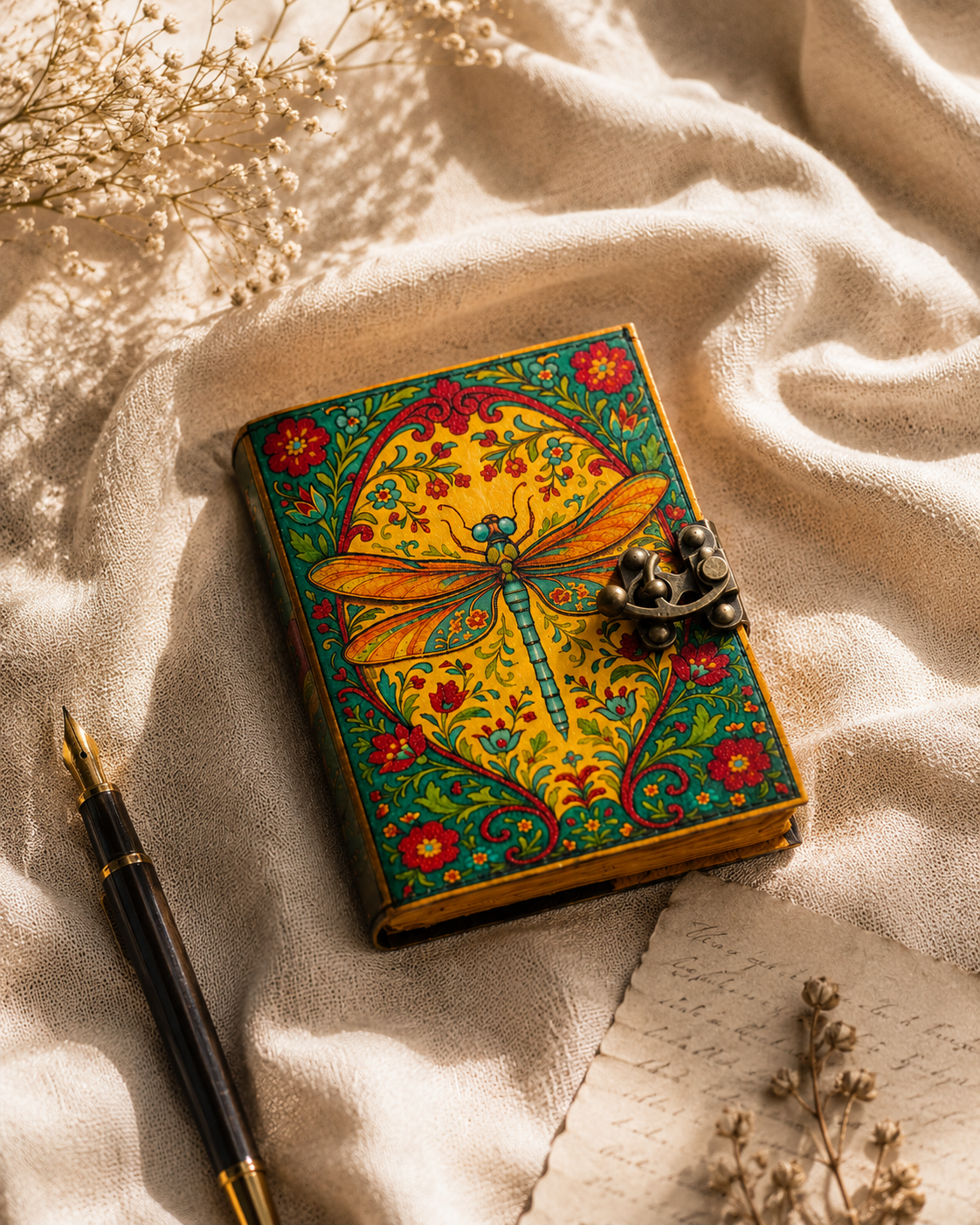Leather Journal with Lock