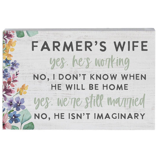 Farmer's Wife - Small Talk Rectangle