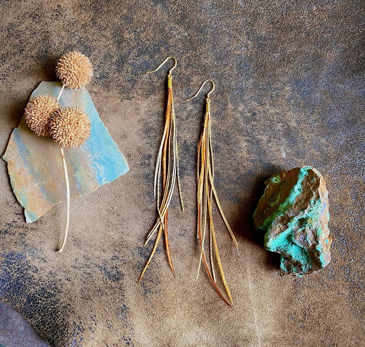 Mini Feather Earrings